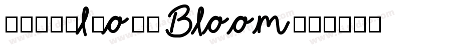 Dandeliong Bloom字体转换